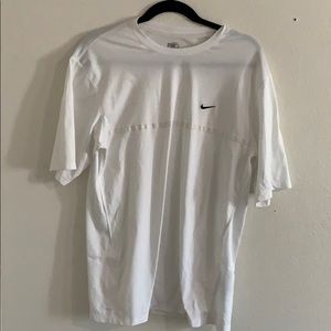 White Nike Fit Dry Shirt